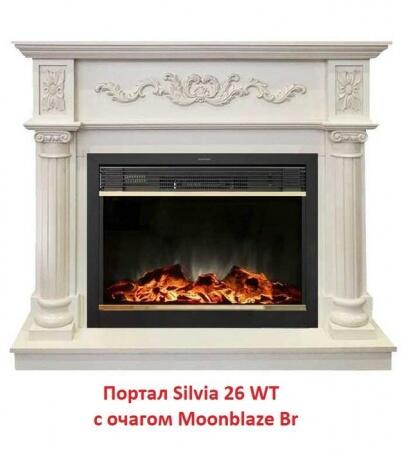 Деревянный портал Real-Flame Silvia 26 WT 619B