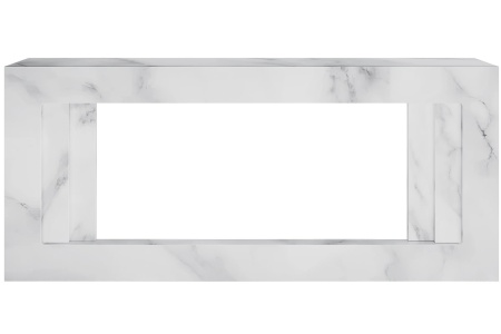 Портал Royal Flame Line 42 SFT White Marble (Разборный) - Белый мрамор