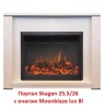 Очаг электрокамина Real-Flame MoonBlaze S LUX Black
