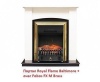 Электрокамин (очаг) со звуком для дачи Royal Flame Fobos FX M Brass/Black