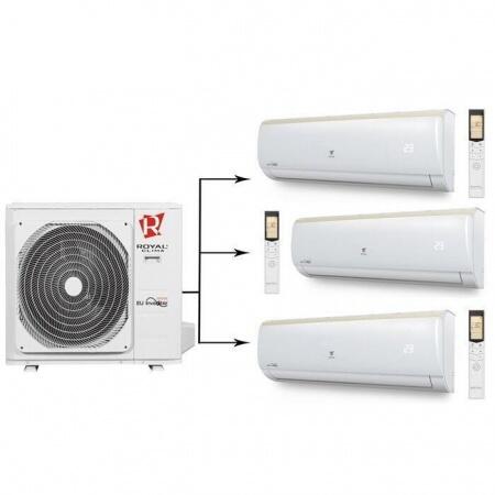 Внешний блок мульти сплит-системы на 3 комнаты Royal Clima 3RFM-21HN/RCI-TGM09HN*3шт