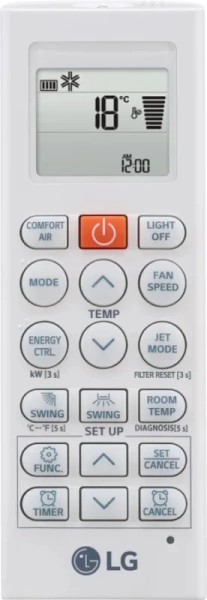 Внутренний блок мульти-сплит систем настенного типа серии ARTCOOL MIRROR AC12BK.NSJR (LG)