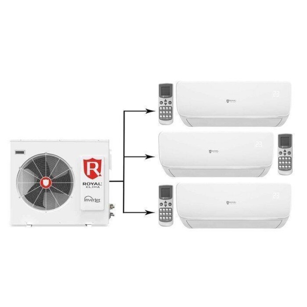 Внешний блок мульти сплит-системы на 4 комнаты Royal Clima RFM4-36HN/OUT