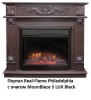 Очаг электрокамина Real-Flame MoonBlaze S LUX Black