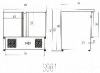 СТОЛ МОРОЗИЛЬНЫЙ COOLEQ SS45BT