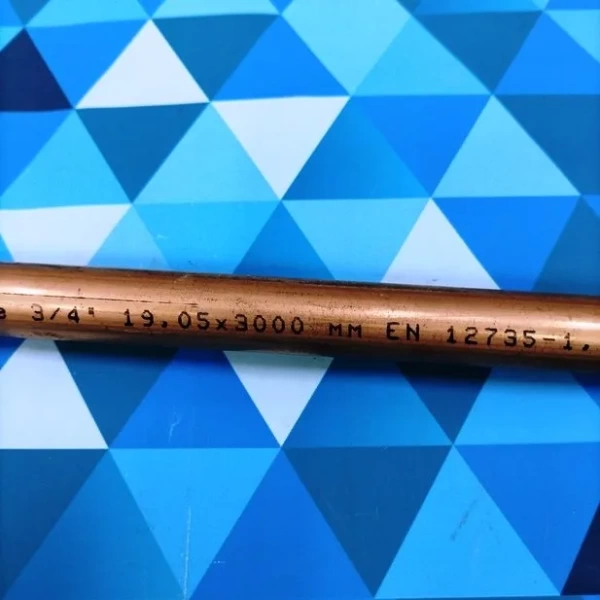 Труба медная  3/4" (19,05мм., отрезок 3м.) EN-12735