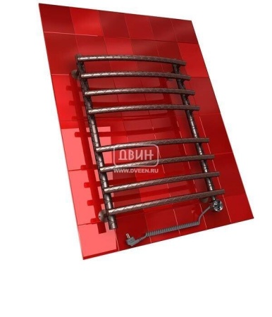 Электрический полотенцесушитель лесенка Двин R  TWIST 120/60 el