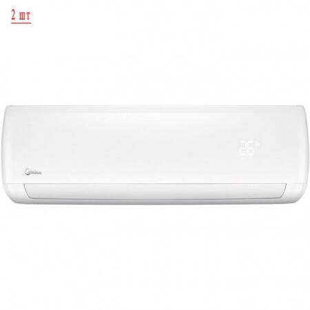 Мульти сплит система на 2 комнаты Midea M2OF-18HFN1-Q/MSMBAU-09HRFN1-Q(BW)*2шт