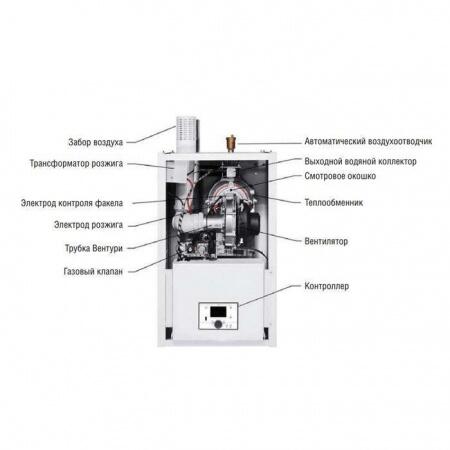 Настенный газовый котел > 100 кВт Kentatsu Impect-6/W