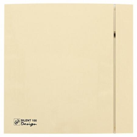 Вытяжка для ванной диаметр 100 мм Soler & Palau SILENT-100 CZ IVORY DESIGN-4C