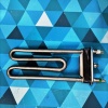 ТЭН прямой 1700W L = 175 мм. c отверстием, UNIVERSALE HTR021AR