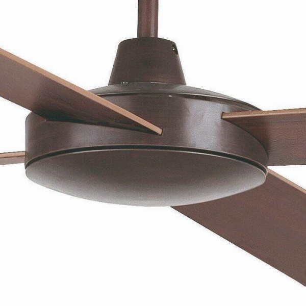 Вентилятор без подсветки Faro Mallorca Marron Oxido