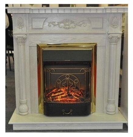 Очаг электрокамина InterFlame Majestic Brass/Black