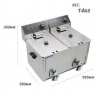 ФРИТЮРНИЦА AIRHOT EF16+16T С КРАНОМ