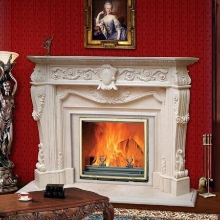 Облицовка для дровяных каминов DeMarco CEZAR Carrara Light