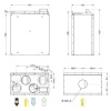 Бытовая приточно-вытяжная вентиляционная установка Systemair SAVE VTR 100/B