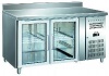 СТОЛ ХОЛОДИЛЬНЫЙ COOLEQ GN2200TNG БОРТИК СТЕКЛЯННАЯ ДВЕРЬ
