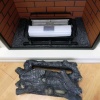 Угловой 3D электрокамин с увлажнителем воздуха Real-Flame Leticia Corner 26 WT с очагом 3D Leeds 26