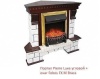 Электрокамин (очаг) со звуком для дачи Royal Flame Fobos FX M Brass/Black