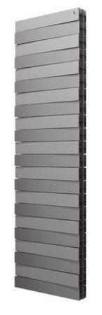 Биметаллический радиатор Royal Thermo Piano Forte Tower/Silver Satin 22 секций