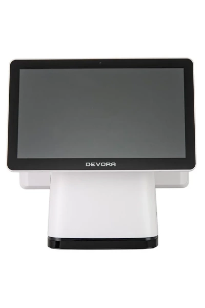 POS-терминал Devora белый с доп. Экраном 15"  4gb ssd MSR, WiFi, Windows 10 LTSB