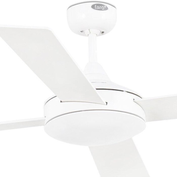 Вентилятор без подсветки Faro MALLORCA BLANCO