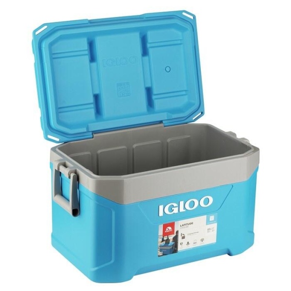 Термоэлектрический автохолодильник Igloo Latitude 50 Cyan blue (00049790)