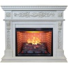 Эстетичный 3D электрокамин с увлажнением воздуха Real-Flame Estella 25,5/26 WT с очагом 3D Leeds 26