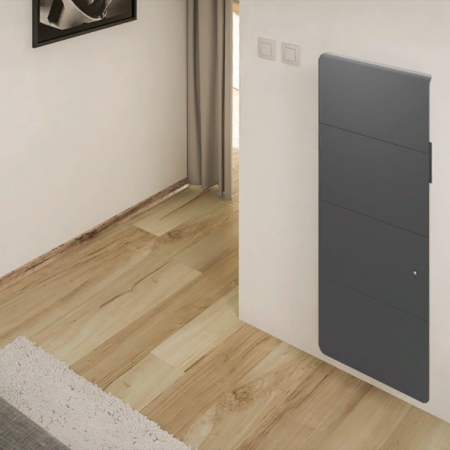 Конвектор электрический Noirot Axiom smart ECOcontrol антрацит 1000-вертикальный