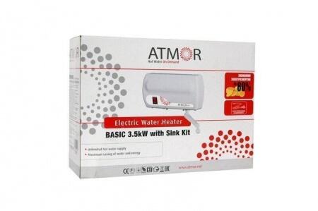 Электрический проточный водонагреватели Atmor Basic 3500 кухня