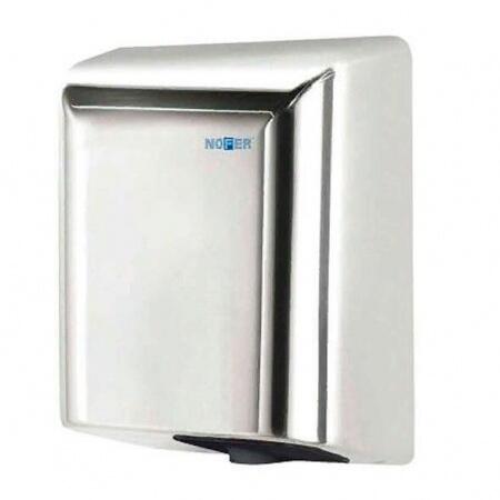 Металлическая сушилка для рук Nofer FUGA 800 W глянцевая