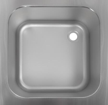 Ванна моечная односекционная Luxstahl ВМ1 7/7/8.5 (0.8)