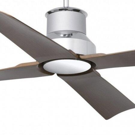 Вентилятор без подсветки Faro Winche Cromo