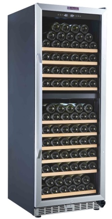Двухзонный винный шкаф, LaSommeliere модель MZ2V135