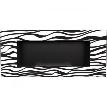 Настенный биокамин Kratki DELTA 2 ZEBRA(400*900), TUV