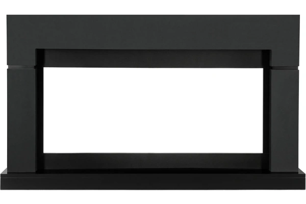 Каминокомплект Lindos Graphite Grey (Ширина 1470мм) с очагом Vision 42 LOG LED (Royal Flame)