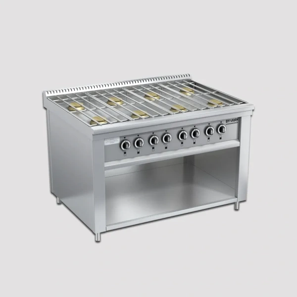 Плита Вулкан-Heidebrenner ПРГ-IIA-8М серия Standart 900, 824109, газовая, ресторанная