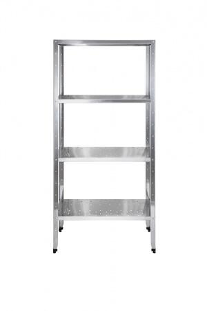 Стеллаж кухонный с перфорированными полками Luxstahl СРП-1800*600*600