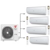 Внешний блок мульти сплит-системы на 4 комнаты Royal Clima 4RFM-36HN/RCI-TM09HN*4шт