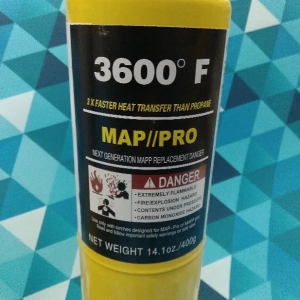 Баллон с MAPP PRO газом 400гр. Китай