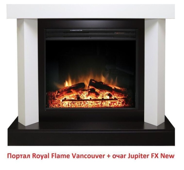 Деревянный портал Royal Flame Vancouver под очаг Jupiter FX New