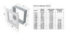 Вентиляционная решетка для камина Kratki 17x30 Venus никелированная 30VN