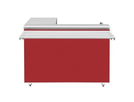 Прилавок кассовый Luxstahl КК-1200 (7 вариантов цветов)