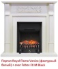 Электрокамин (очаг) со звуком для дачи Royal Flame Fobos FX M Brass/Black