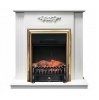 Электрокамин (очаг) со звуком для дачи Royal Flame Fobos FX M Brass/Black