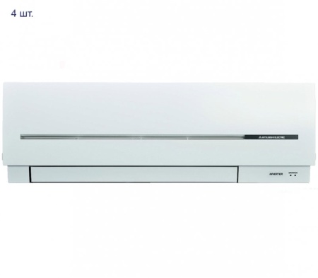Мульти сплит система на 4 комнаты Mitsubishi Electric MXZ-4D83 VA/MSZ-SF25VE*4шт