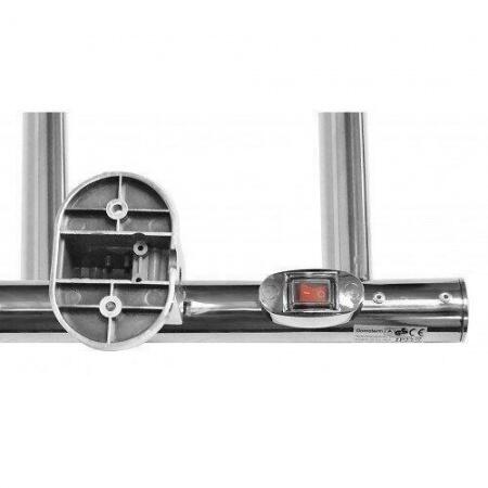 Электрический полотенцесушитель лесенка Domoterm DMT 109-10 53*87 BOX EK R