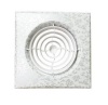 Вытяжка для ванной диаметр 100 мм ERA AURA 4C white design