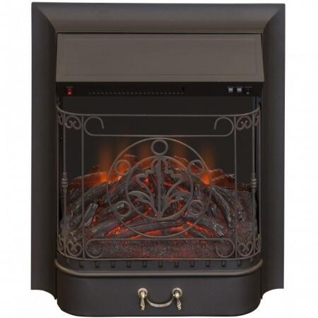 Очаг электрокамина InterFlame Majestic GLS Black/Brass