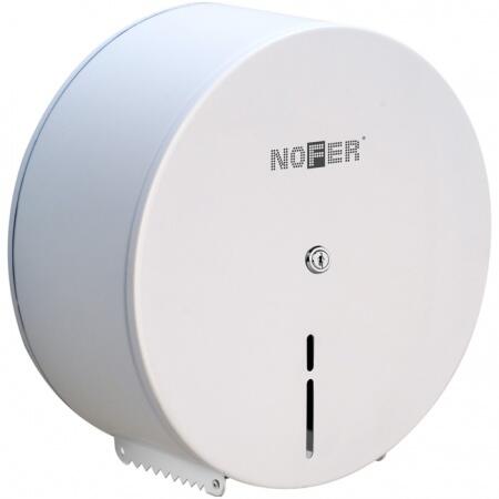 Диспенсер для туалетной бумаги Nofer 260х250х112 белый